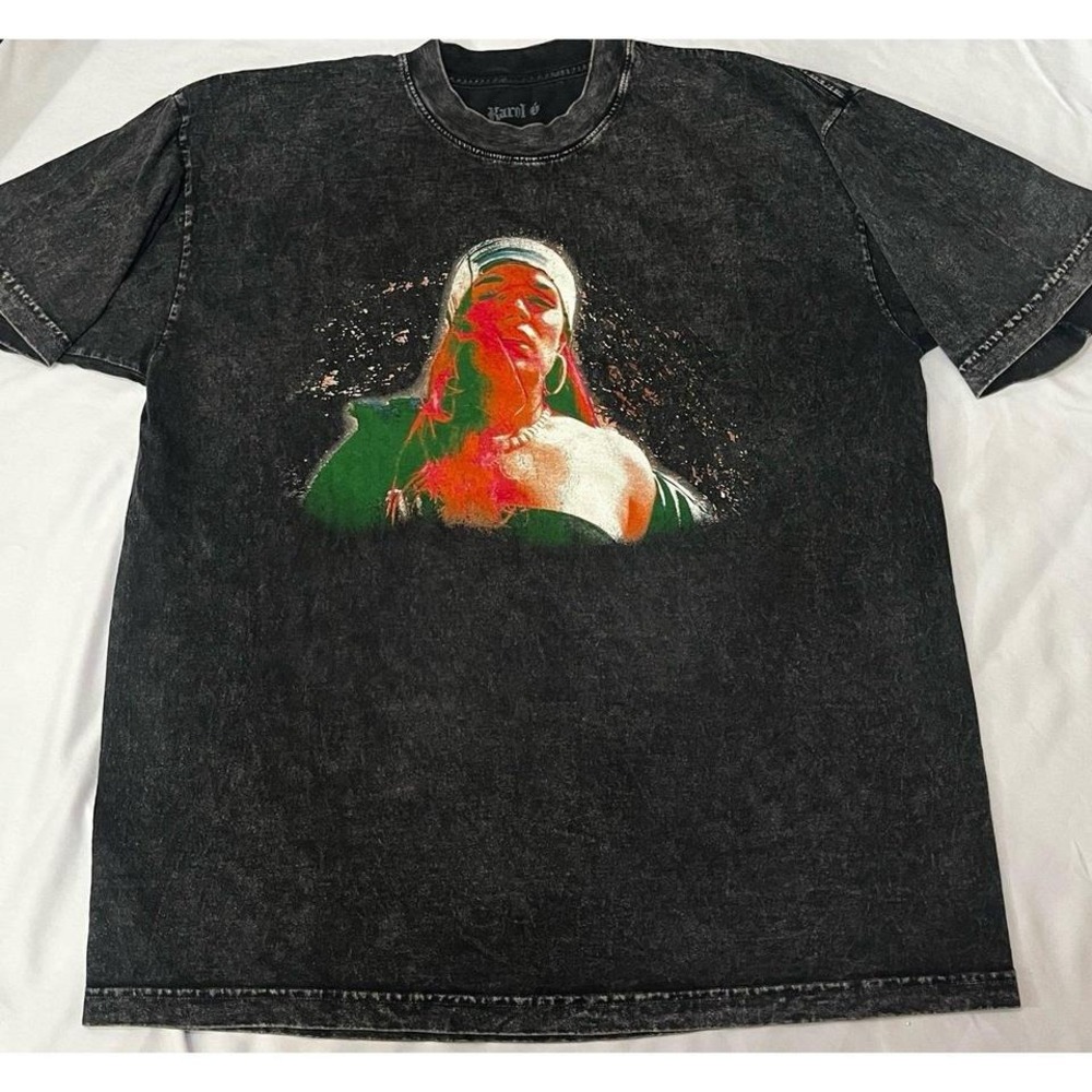 Authentic Karol G 2022 Cairo acid wash tshirt official merch